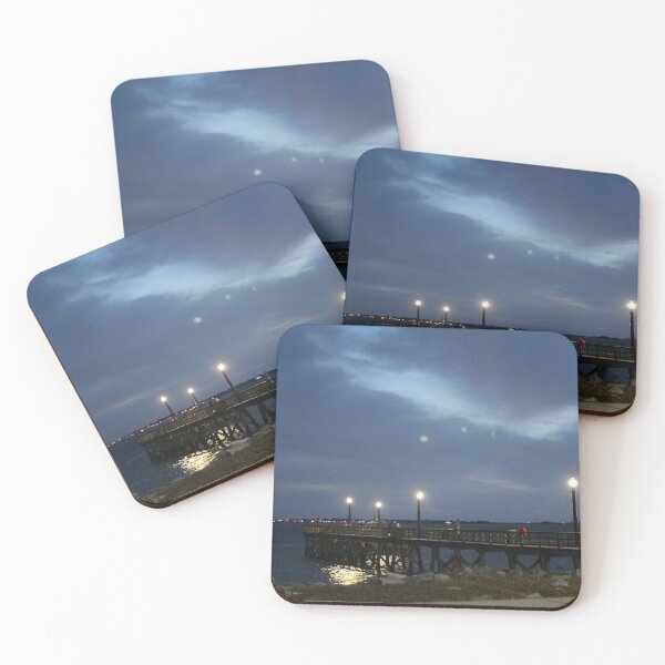 Item preview, Fishing Pier At Night designed and sold by Cynthia48.
