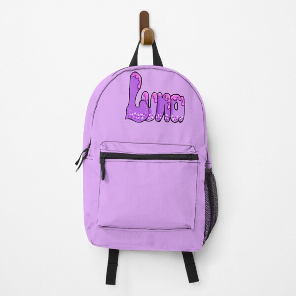 Item preview, Luna Top 10 best personalised gifts personalised,personalized name in purple with floral border - custom name designed and sold by Artonmytee.