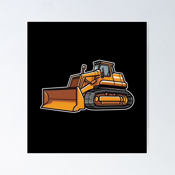 Item preview, Bulldozer designed and sold by FlexYourMind.