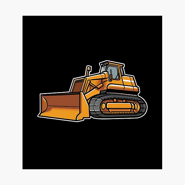 Item preview, Bulldozer designed and sold by FlexYourMind.