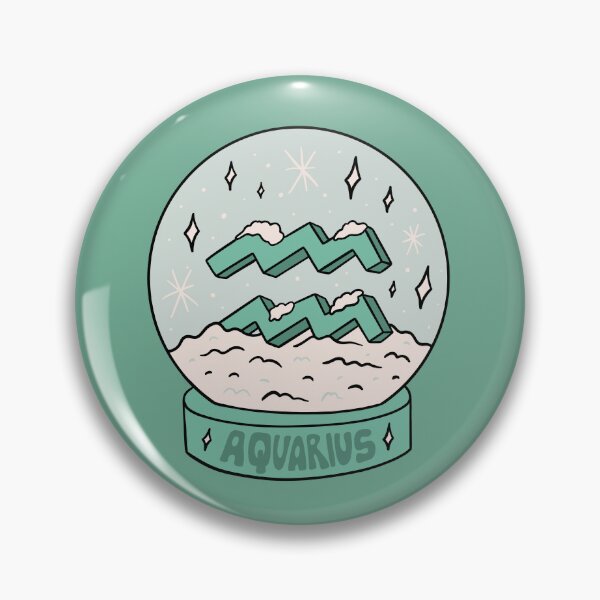 Item preview, Aquarius Snow Globe designed and sold by doodlebymeg.
