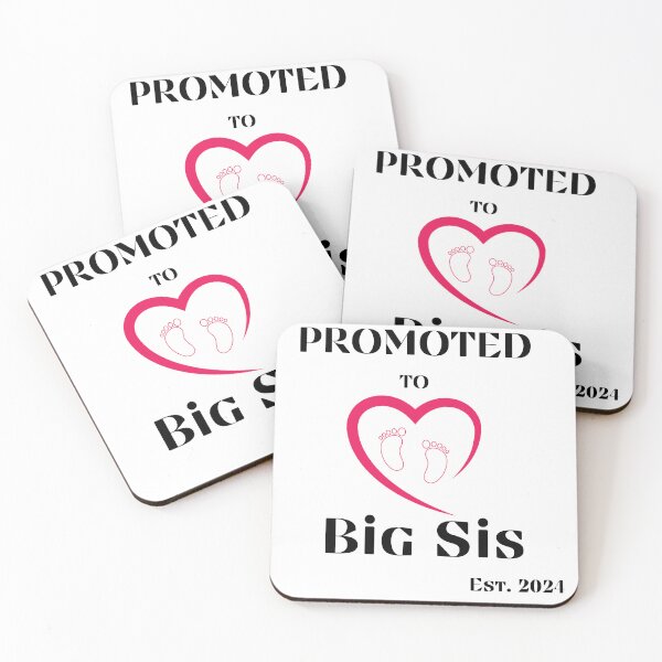 Item preview, Promoted To Big Sis est 2024 future big sister designed and sold by SimpleP.