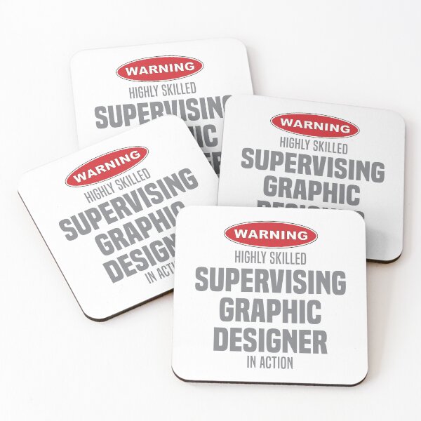 Item preview, Highly Skilled Supervising Graphic Designer in Action designed and sold by NermilioDesigns.