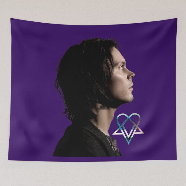 Item preview, Ville__Valo_heartagram_ designed and sold by MusicVibesTee.