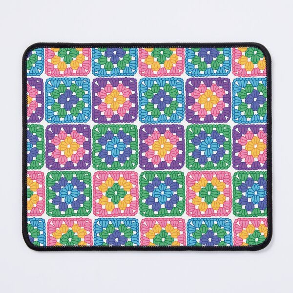 Item preview, Pastel Crochet Granny Square Yarn Pattern designed and sold by woahtherepickle.