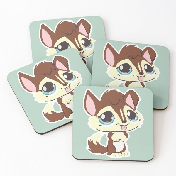 Item preview, LPS No # Brown Husky Puppy designed and sold by expiredoats.