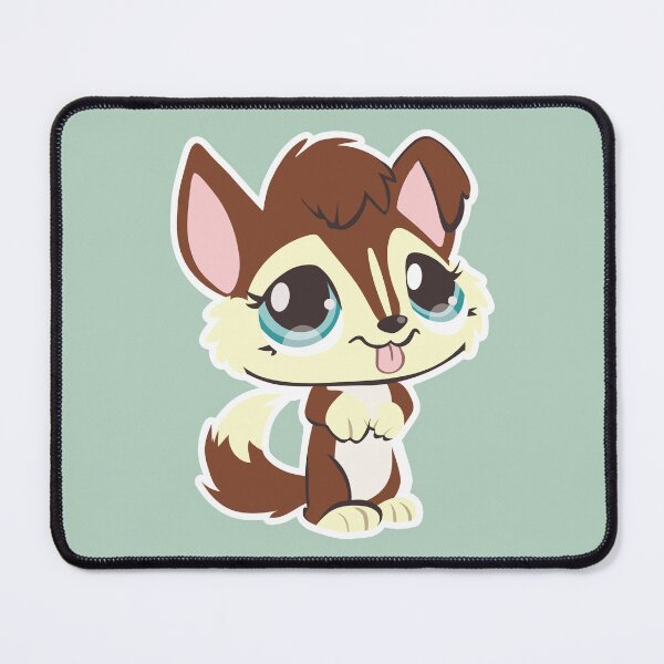 Item preview, LPS No # Brown Husky Puppy designed and sold by expiredoats.