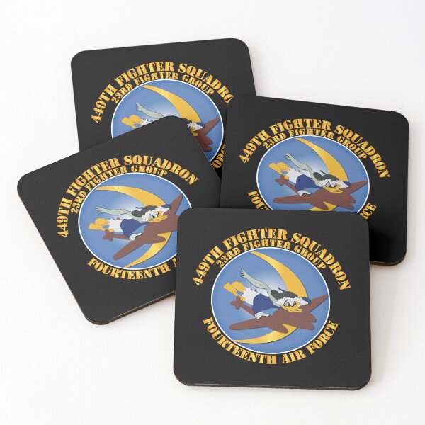 Item preview, Army Air Corps - 449th Fighter Squadron - 23rd Forces Group - 14th Air Force w Txt designed and sold by Military Insignia Products.