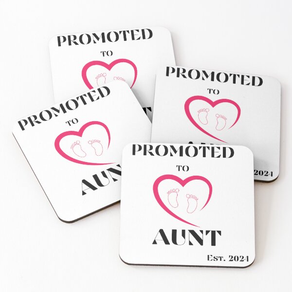 Item preview, Promoted To Aunt est 2024 future Aunt designed and sold by SimpleP.