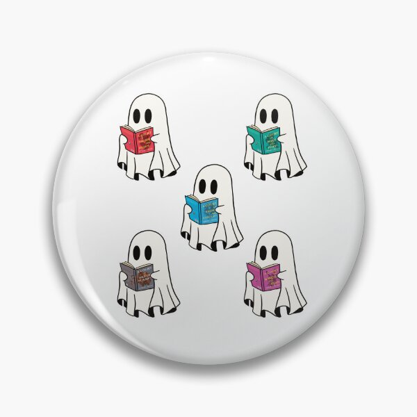 Item preview, Reading Sheet Ghost Cute Ghosts Reading acotar Pack Book Set Spooky Book Lovers Gift Ideas designed and sold by StickyBook.