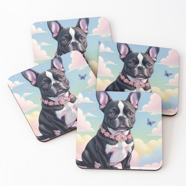 Item preview, Beautiful artwork of french bulldog in heaven designed and sold by Tio-Tecun.
