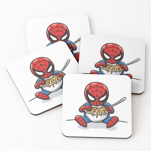 Item preview, Adorable Baby Spider Eating Pasta Slinging Carb Loading - Hilarious Spider Eating Food Meme Cartoon Costume designed and sold by SpideyUniverse.
