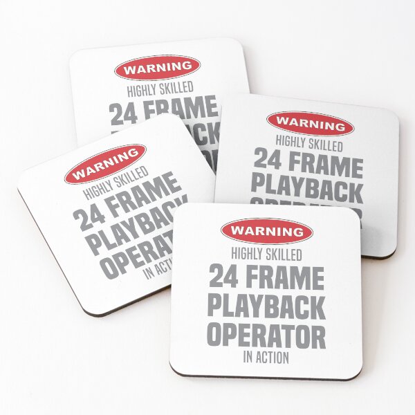 Item preview, Highly Skilled 24 Frame Playback Operator in Action designed and sold by NermilioDesigns.