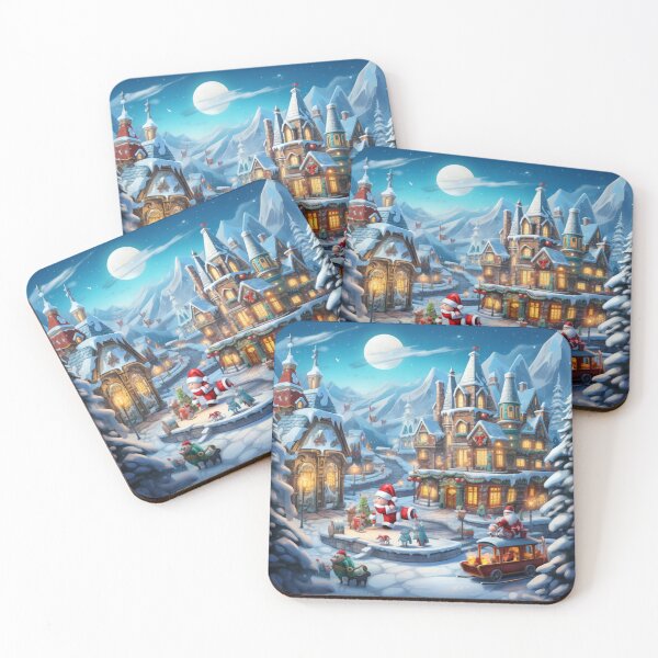 Item preview, Santa Claus and Snow designed and sold by KPArtzaaany.