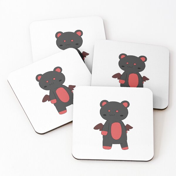 Aperçu de l'œuvre Ours ailé (noir et rouge) créée et vendue par AshKipo6607.