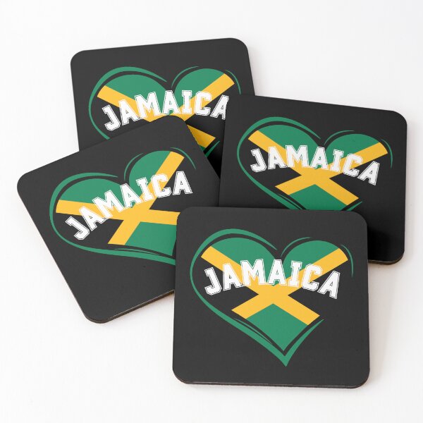 Item preview, Jamaician Flag Heart Love Jamaica designed and sold by SunfullyYours.