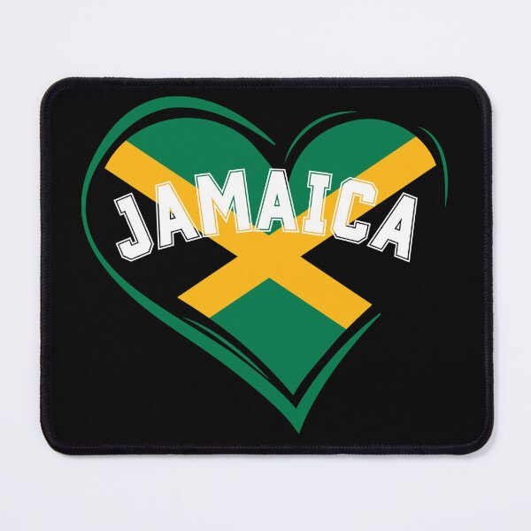 Item preview, Jamaician Flag Heart Love Jamaica designed and sold by SunfullyYours.
