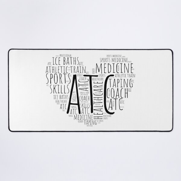 Item preview, Athletic Trainer Word Cloud Love designed and sold by TeesYouWant.