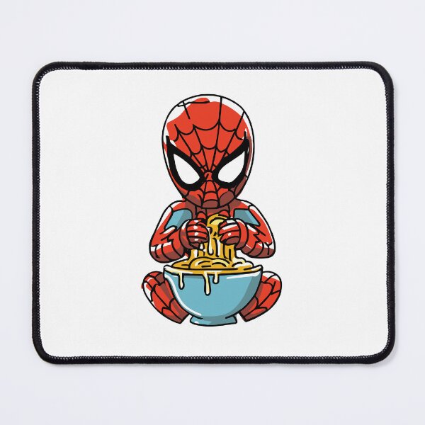 Item preview, Adorable Baby Spider Eating Pasta Slinging Carb Loading - Hilarious Spider Eating Food Meme Cartoon Costume designed and sold by SpideyUniverse.