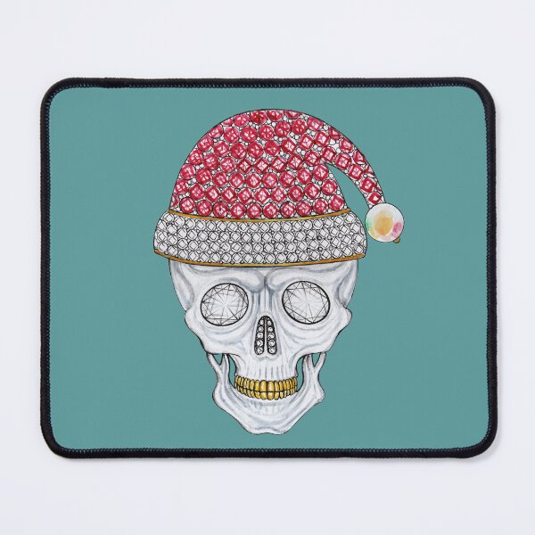Item preview, Santa claus set with diamond ruby and pearl christmas skeleton. designed and sold by Jiwsurreal.