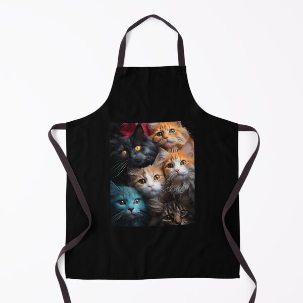 Item preview, Cute Kawaii Adorable Cats - Surreal Vivid Colored Sweet Cats 12 designed and sold by MadeByRobots.