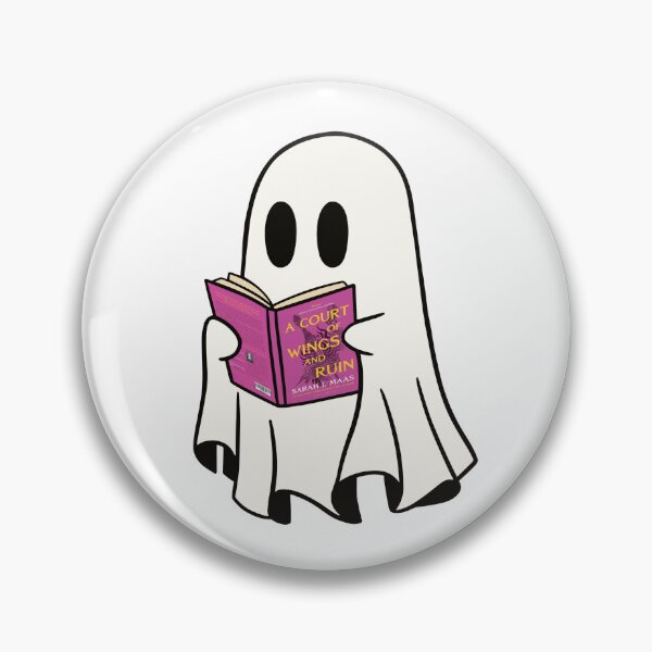 Artikelvorschau, Niedliche Geisterlese-Acowar-Buch-Spooky-Book-Club-Geschenkideen für Kindle-Liebhaber entworfen und verkauft von StickyBook.