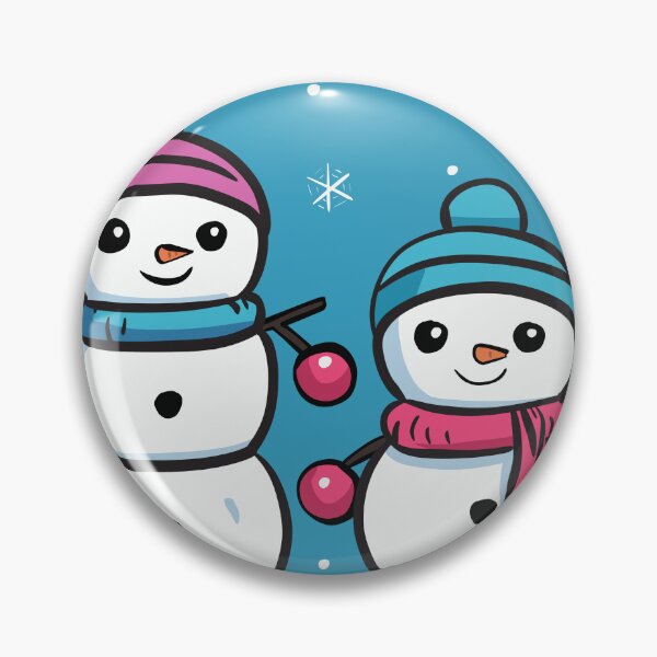 Item preview, Super Cute Snowman Snowmen Buddies Snowflakes Winter designed and sold by pngrktes-art.