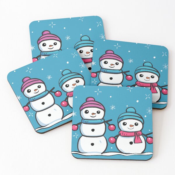 Item preview, Super Cute Snowman Snowmen Buddies Snowflakes Winter designed and sold by pngrktes-art.