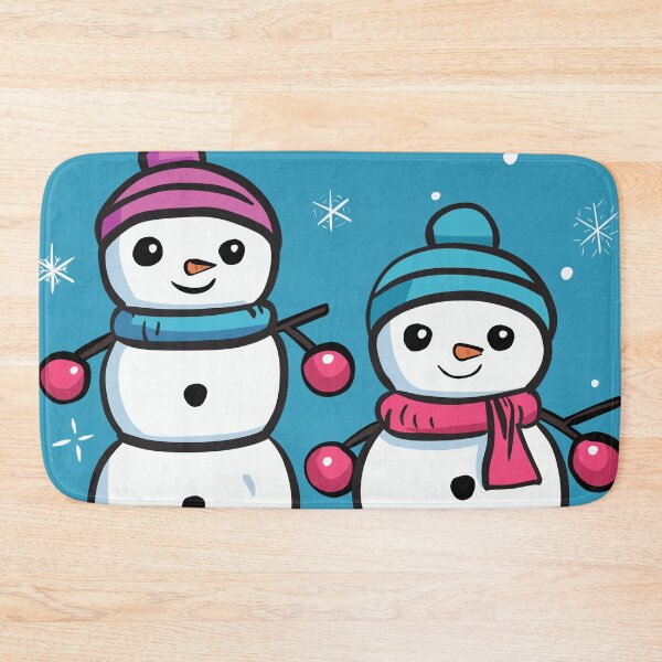 Item preview, Super Cute Snowman Snowmen Buddies Snowflakes Winter designed and sold by pngrktes-art.