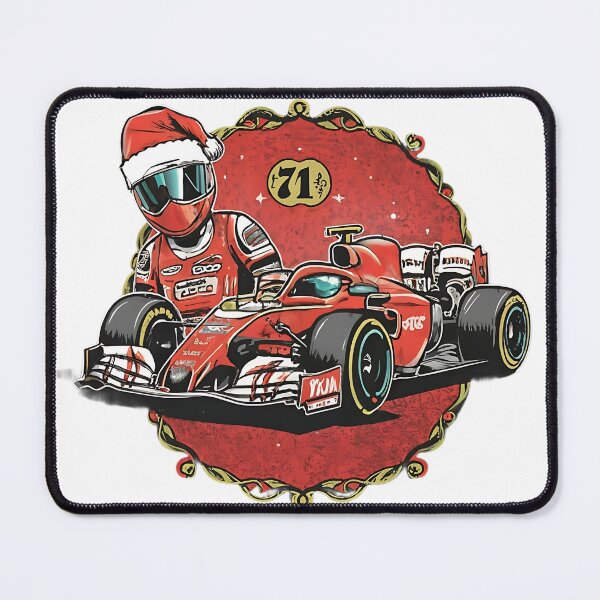 Item preview, Santa Claus on the Red Formula 1 designed and sold by F1GearStop.