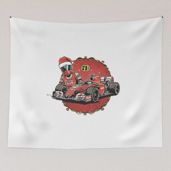 Item preview, Santa Claus on the Red Formula 1 designed and sold by F1GearStop.