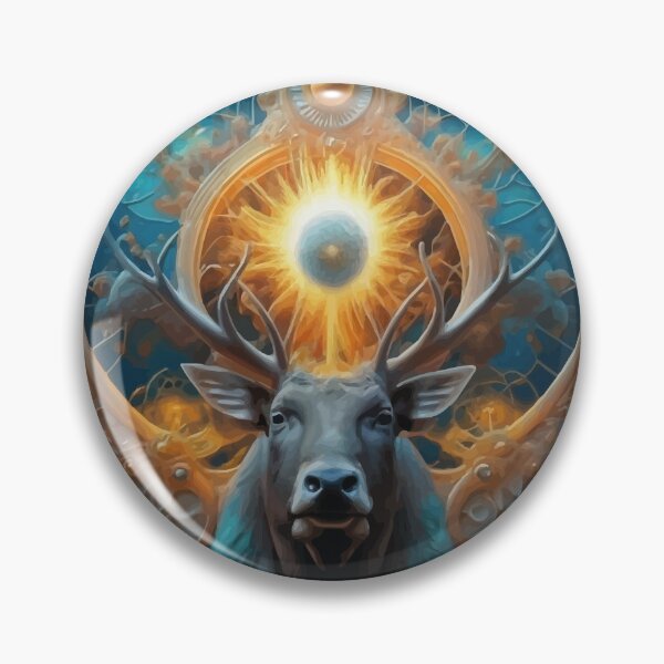 Item preview, T-shirt with abstract Deer pattern designed and sold by Gadget80.