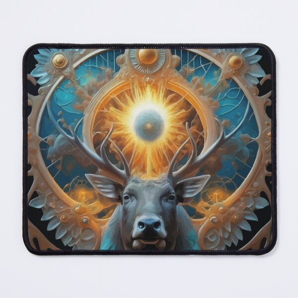 Item preview, T-shirt with abstract Deer pattern designed and sold by Gadget80.
