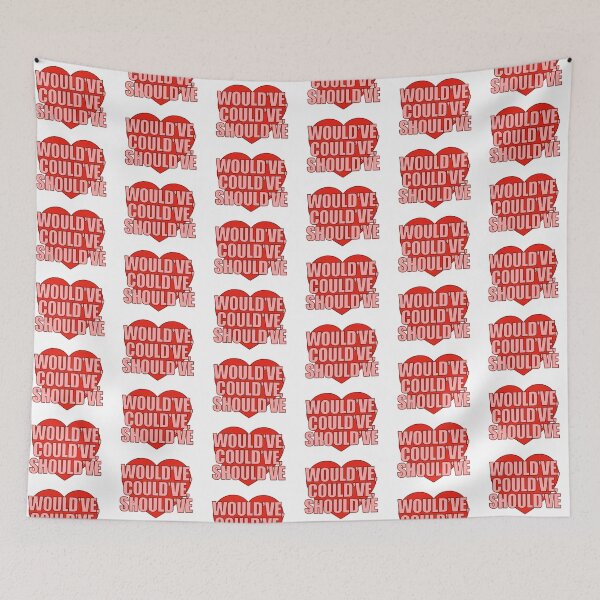 Item preview, Would've, Could've, Should've Heart designed and sold by Chesley Design.