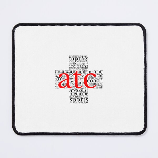 Item preview, Athletic Trainer Word Cloud Cross designed and sold by TeesYouWant.