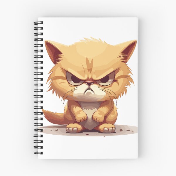 Item preview,  Angry Cat Cartoon designed and sold by PharaohVogue.