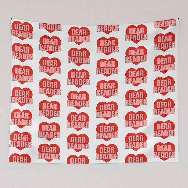 Item preview, Dear Reader Heart designed and sold by Chesley Design.