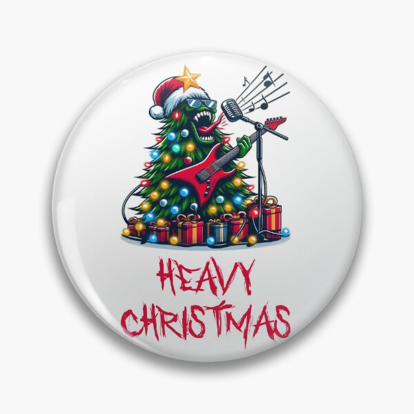 Item preview, Heavy Metal Christmas designed and sold by UnrealQuake.