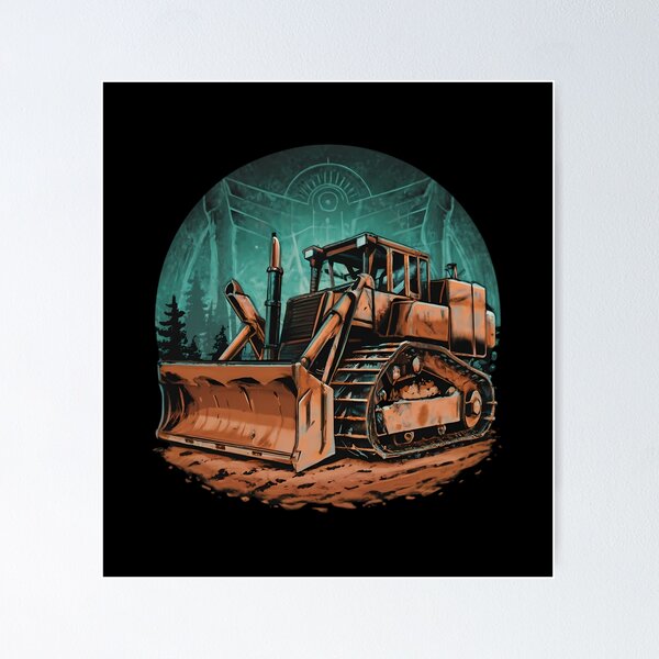 Item preview, Bulldozer designed and sold by FlexYourMind.