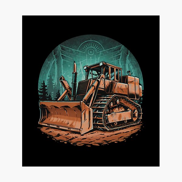 Item preview, Bulldozer designed and sold by FlexYourMind.