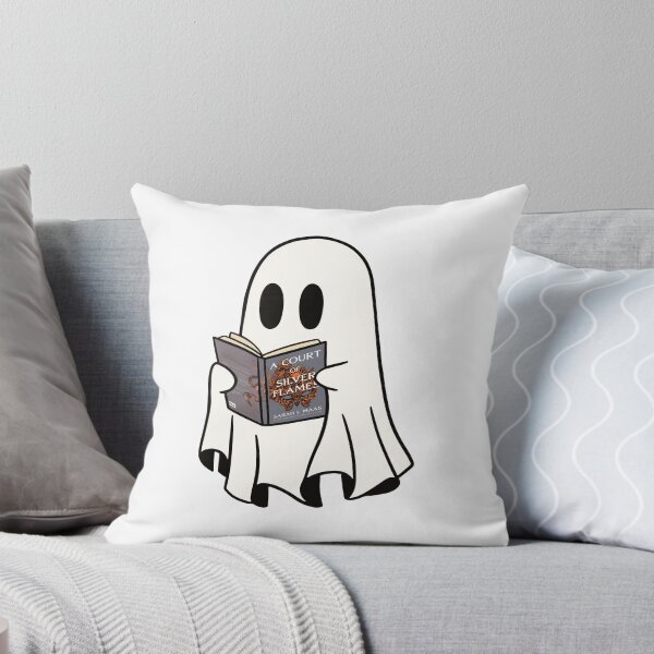 Item preview, Cute Ghost Reading acosf Book Spooky Book Club Kindle Lovers Gift Ideas designed and sold by StickyBook.