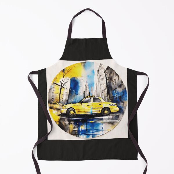 Item preview,  A Busy New York Cabby on a Rainy day,  designed and sold by Frame of Mind .