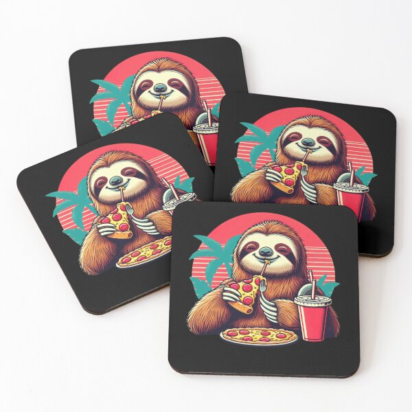Item preview, Happy Pizza Sloth designed and sold by Jaro90.