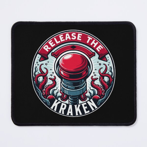Item preview, Release the kraken Button designed and sold by HYPeR-NaTUrE.