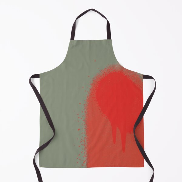 Item preview, "Untitled" Orange Spray Paint Texture Green Background designed and sold by pngrktes-art.