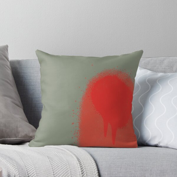 Item preview, "Untitled" Orange Spray Paint Texture Green Background designed and sold by pngrktes-art.