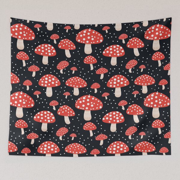 Item preview, Amanita Muscaria Mushrooms  designed and sold by Nicholas Panek.