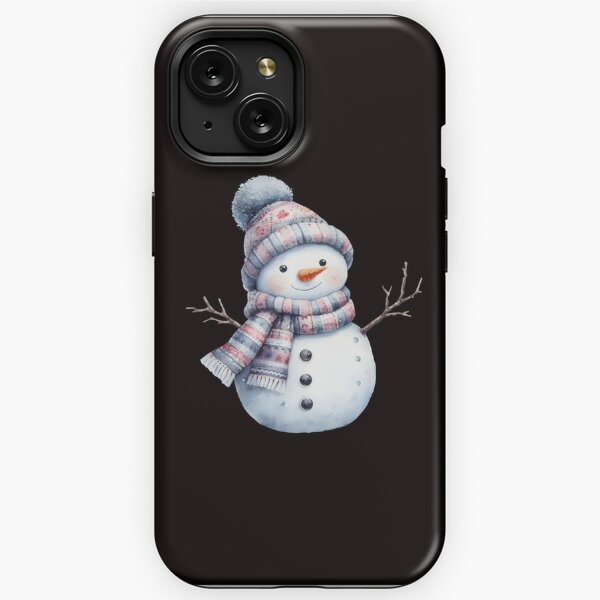  iPhone 14 Plus Snowman Christmas Chillin With My
