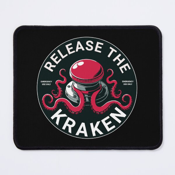 Item preview,  Release the kraken Button designed and sold by HYPeR-NaTUrE.