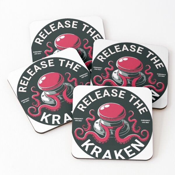 Item preview,  Release the kraken Button designed and sold by HYPeR-NaTUrE.